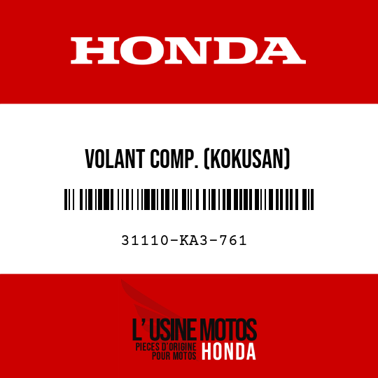 image de 31110-KA3-761 VOLANT COMP. (KOKUSAN)