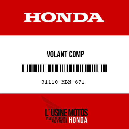 image de 31110-MBN-671 VOLANT COMP