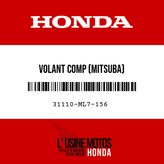 image de 31110-ML7-156 VOLANT COMP (MITSUBA)