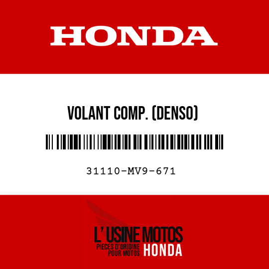 image de 31110-MV9-671 VOLANT COMP. (DENSO)