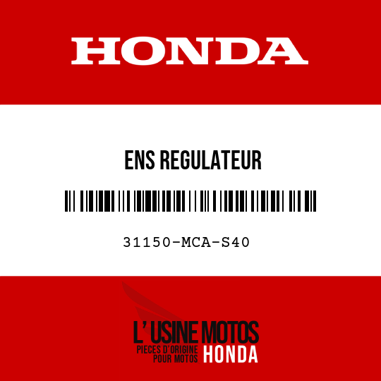 image de 31150-MCA-S40 ENS REGULATEUR