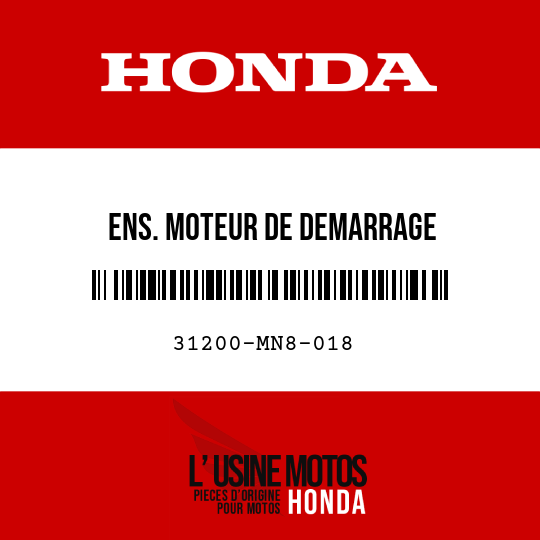 image de 31200-MN8-018 ENS. MOTEUR DE DEMARRAGE