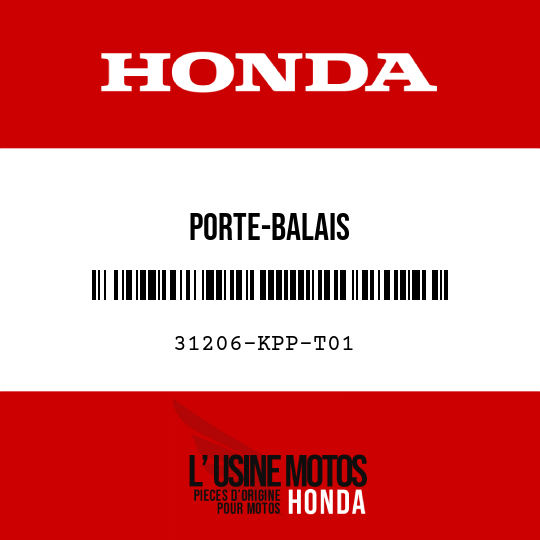 image de 31206-KPP-T01 PORTE-BALAIS