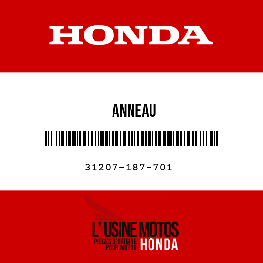 image de 31207-187-701 ANNEAU