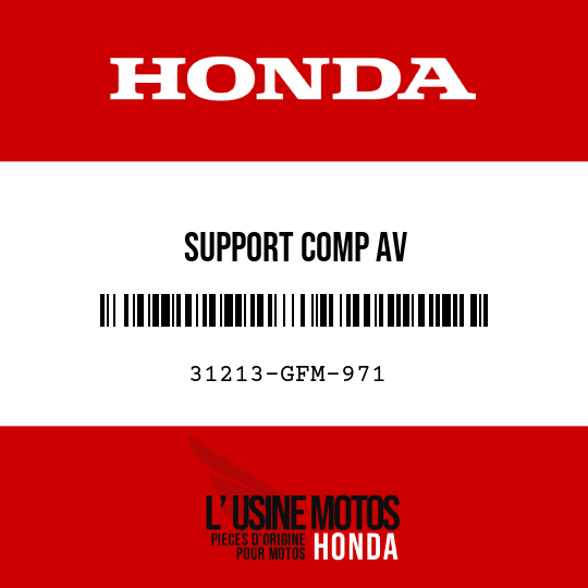 image de 31213-GFM-971 SUPPORT COMP AV