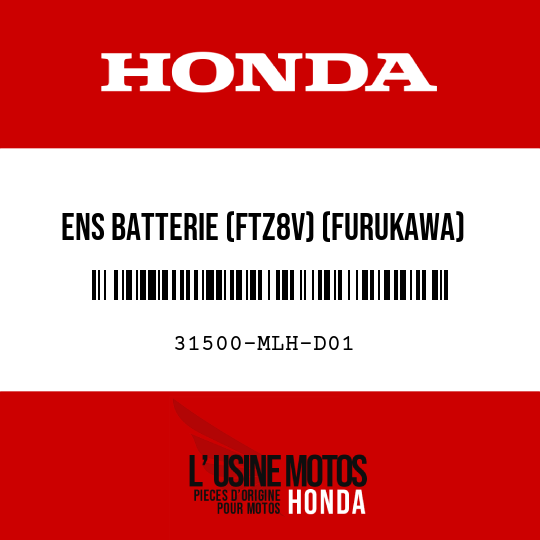 image de 31500-MLH-D01 ENS BATTERIE (FTZ8V) (FURUKAWA)