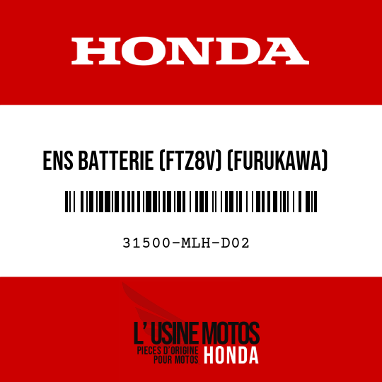 image de 31500-MLH-D02 ENS BATTERIE (FTZ8V) (FURUKAWA)