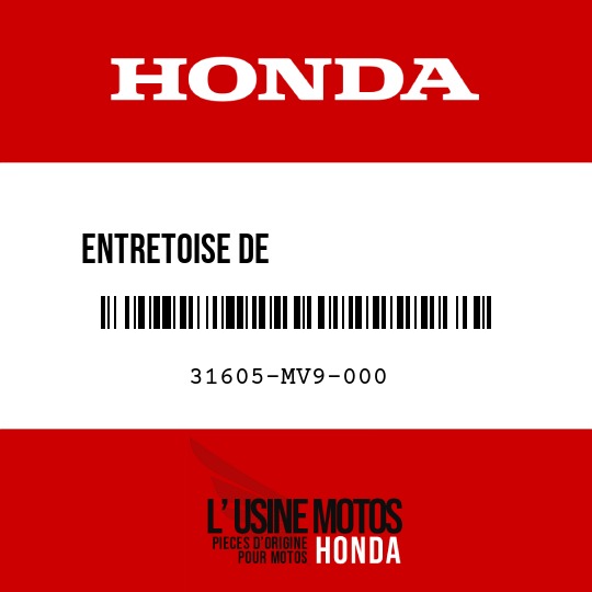 image de 31605-MV9-000 ENTRETOISE DE RECTIFICATEUR/REGULATEUR