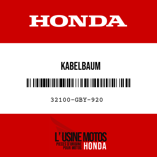 image de 32100-GBY-920 KABELBAUM
