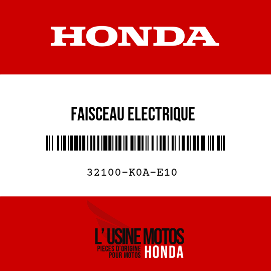 image de 32100-K0A-E10 FAISCEAU ELECTRIQUE