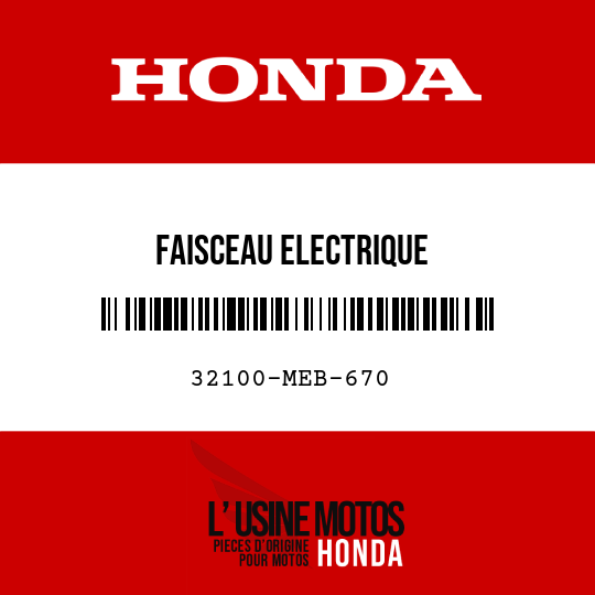 image de 32100-MEB-670 FAISCEAU ELECTRIQUE