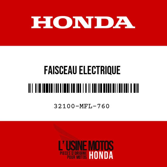 image de 32100-MFL-760 FAISCEAU ELECTRIQUE