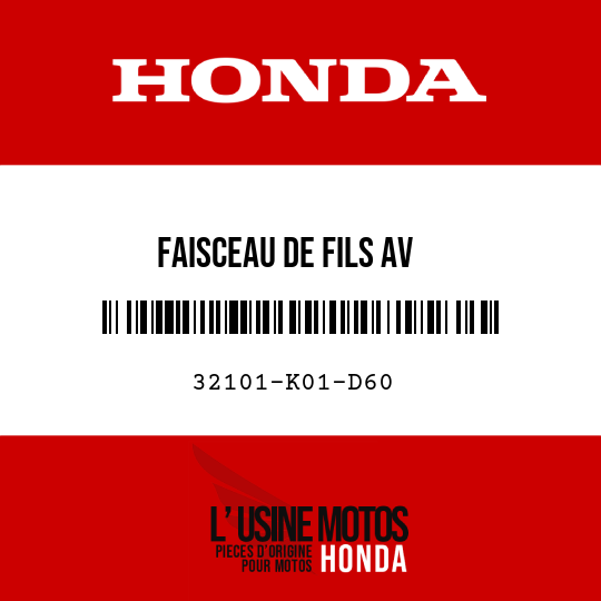 image de 32101-K01-D60 FAISCEAU DE FILS AV