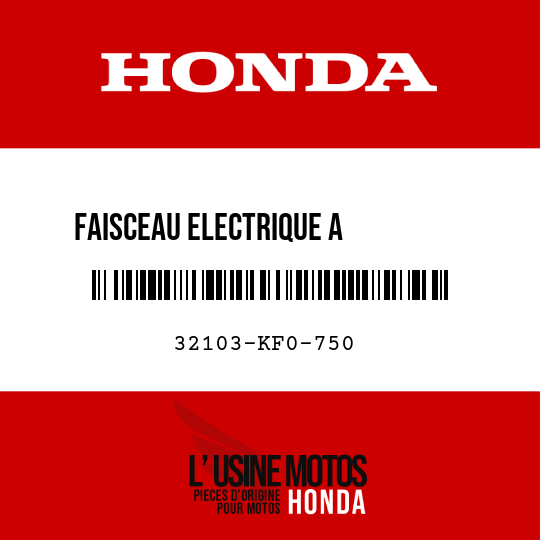 image de 32103-KF0-750 FAISCEAU ELECTRIQUE A         AUXILIAIRE