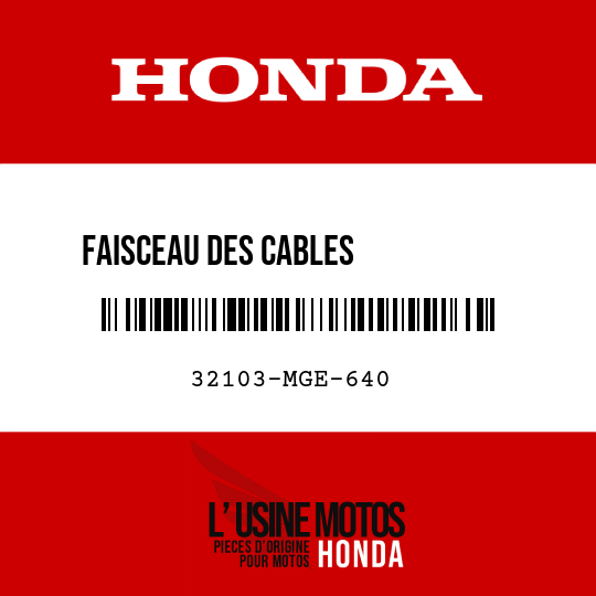 image de 32103-MGE-640 FAISCEAU DES CABLES           AUXILIAIRE, AV