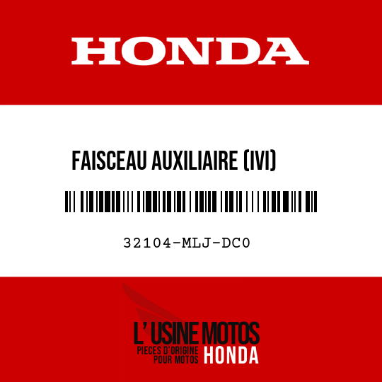 image de 32104-MLJ-DC0 FAISCEAU AUXILIAIRE (IVI)