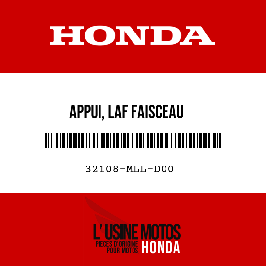 image de 32108-MLL-D00 APPUI, LAF FAISCEAU