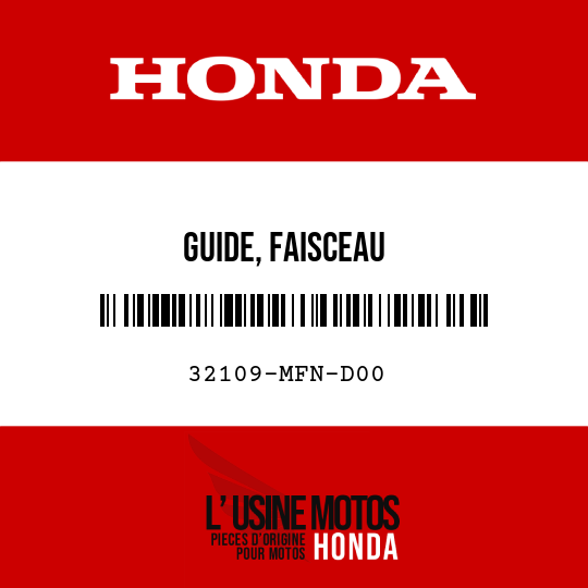 image de 32109-MFN-D00 GUIDE, FAISCEAU
