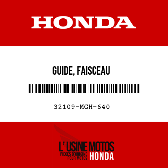 image de 32109-MGH-640 GUIDE, FAISCEAU