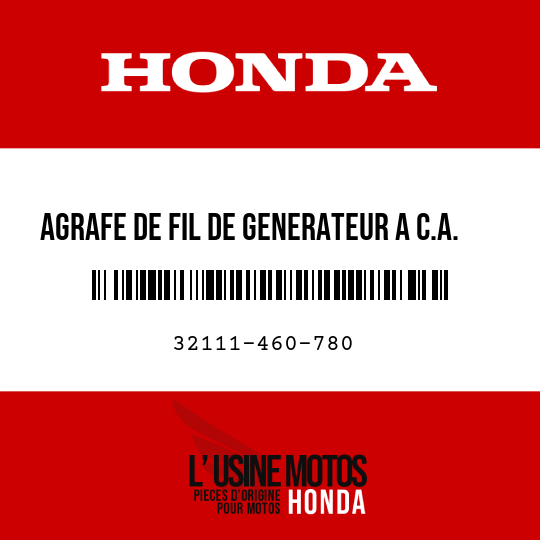 image de 32111-460-780 AGRAFE DE FIL DE GENERATEUR A C.A.