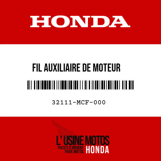 image de 32111-MCF-000 FIL AUXILIAIRE DE MOTEUR