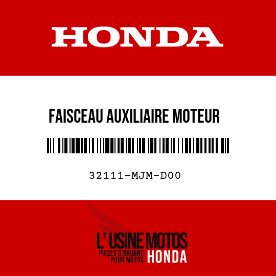 image de 32111-MJM-D00 FAISCEAU AUXILIAIRE MOTEUR