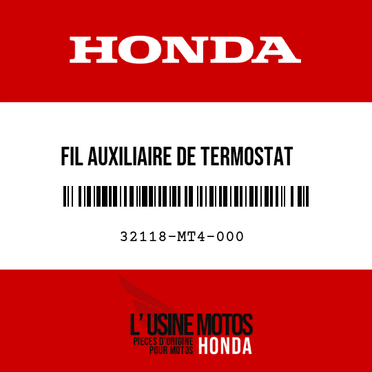 image de 32118-MT4-000 FIL AUXILIAIRE DE TERMOSTAT