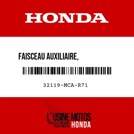 image de 32119-MCA-R71 FAISCEAU AUXILIAIRE,          NAVIGATION