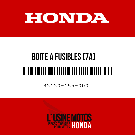image de 32120-155-000 BOITE A FUSIBLES (7A)