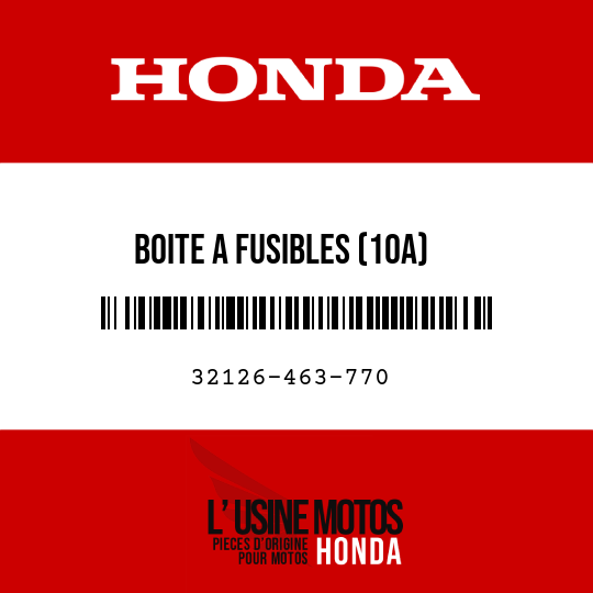 image de 32126-463-770 BOITE A FUSIBLES (10A)