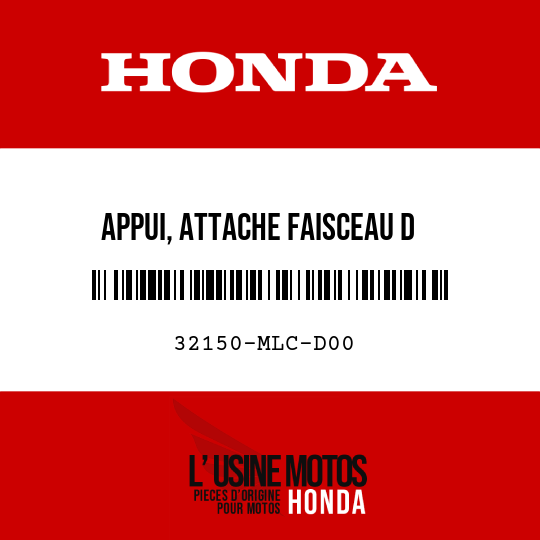 image de 32150-MLC-D00 APPUI, ATTACHE FAISCEAU D