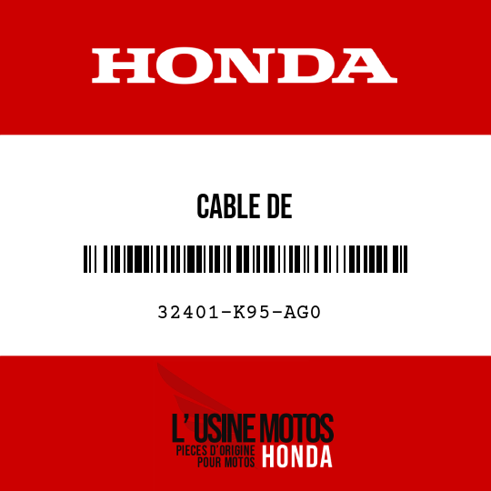 image de 32401-K95-AG0 CABLE DE