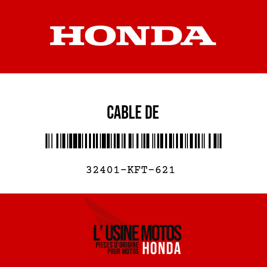 image de 32401-KFT-621 CABLE DE
