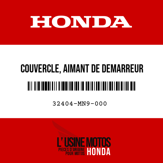 image de 32404-MN9-000 COUVERCLE, AIMANT DE DEMARREUR