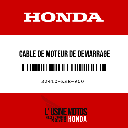 image de 32410-KRE-900 CABLE DE MOTEUR DE DEMARRAGE