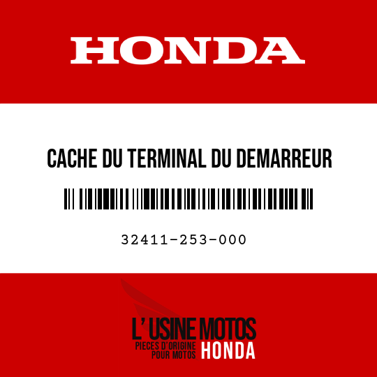 image de 32411-253-000 CACHE DU TERMINAL DU DEMARREUR ELECTRIQUE