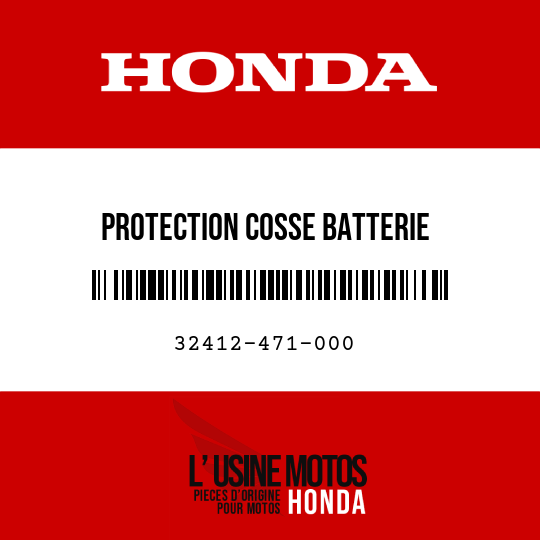 image de 32412-471-000 PROTECTION COSSE BATTERIE