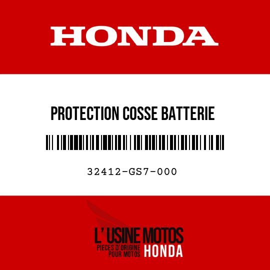 image de 32412-GS7-000 PROTECTION COSSE BATTERIE