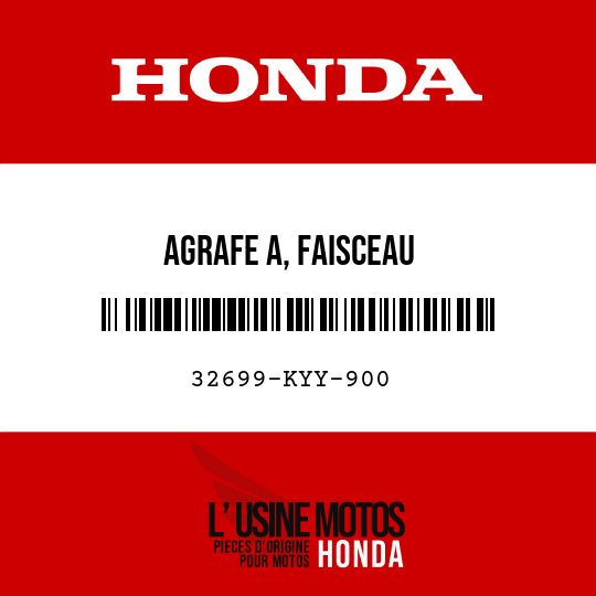 image de 32699-KYY-900 AGRAFE A, FAISCEAU