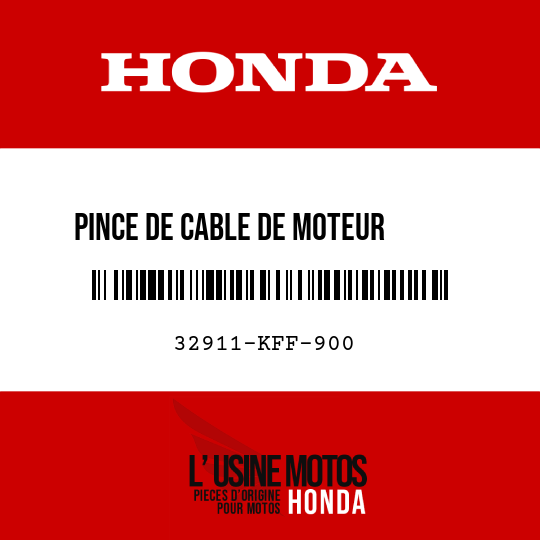 image de 32911-KFF-900 PINCE DE CABLE DE MOTEUR      DEMARRAGE