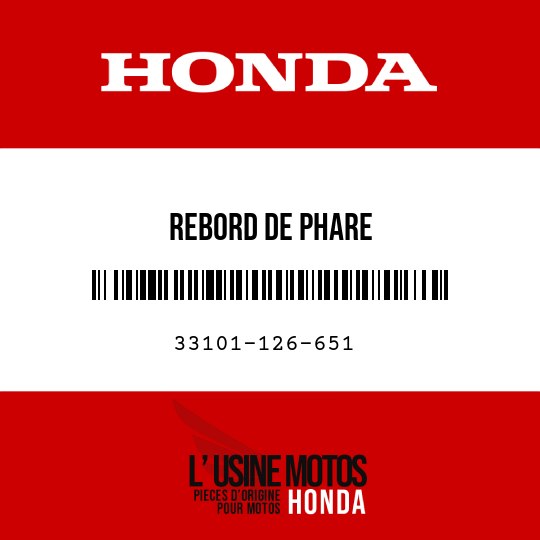 image de 33101-126-651 REBORD DE PHARE