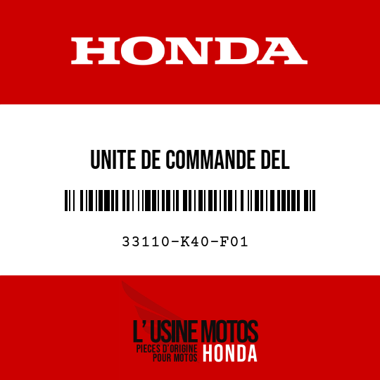 image de 33110-K40-F01 UNITE DE COMMANDE DEL