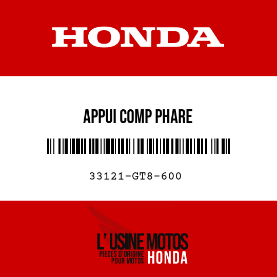 image de 33121-GT8-600 APPUI COMP PHARE