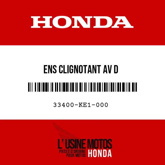 image de 33400-KE1-000 ENS CLIGNOTANT AV D