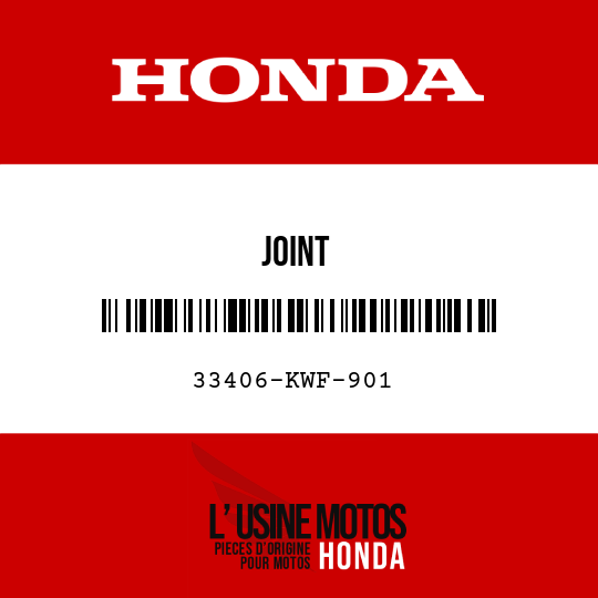 image de 33406-KWF-901 JOINT