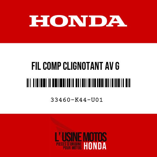 image de 33460-K44-U01 FIL COMP CLIGNOTANT AV G