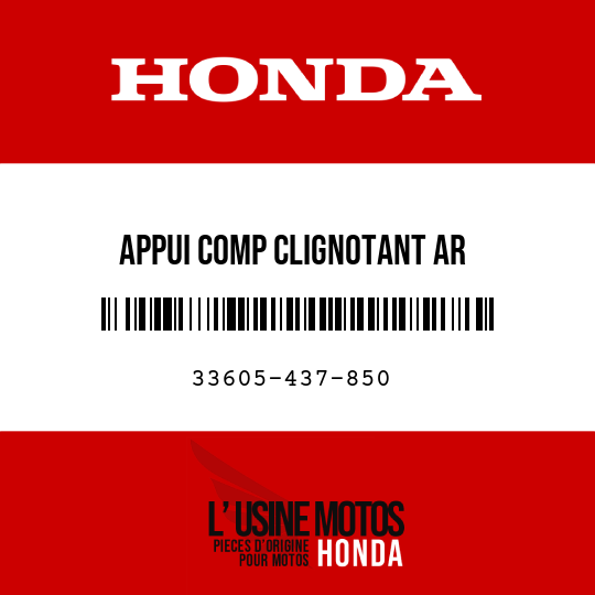 image de 33605-437-850 APPUI COMP CLIGNOTANT AR
