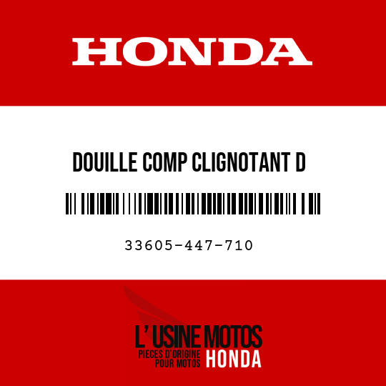 image de 33605-447-710 DOUILLE COMP CLIGNOTANT D