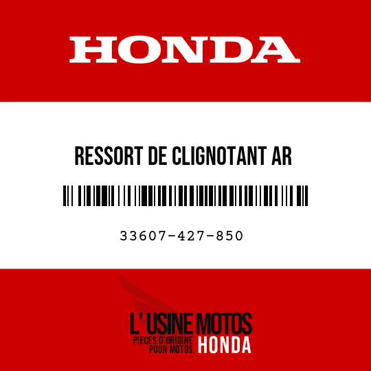image de 33607-427-850 RESSORT DE CLIGNOTANT AR