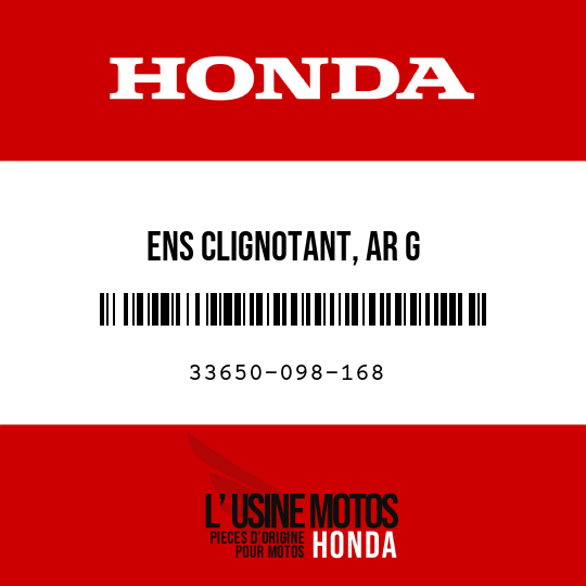 image de 33650-098-168 ENS CLIGNOTANT, AR G